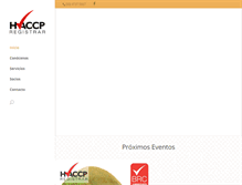 Tablet Screenshot of haccpregistrar.com